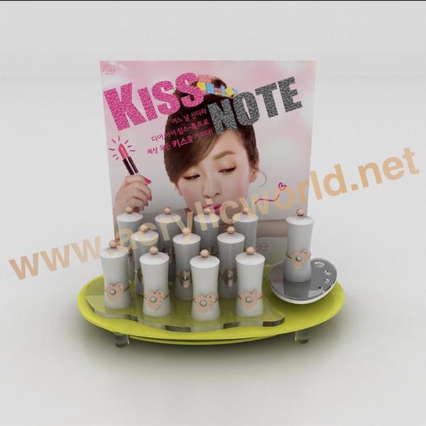 acrylic cosmetic lipstick drawer display